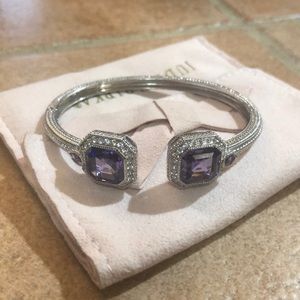 Judith Ripka Sterling Ascher Cut Cuff